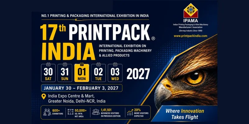 17th PRINTPACK INDIA 2027 Sells Out Exhibition Space Seven Months Ahead of Opening